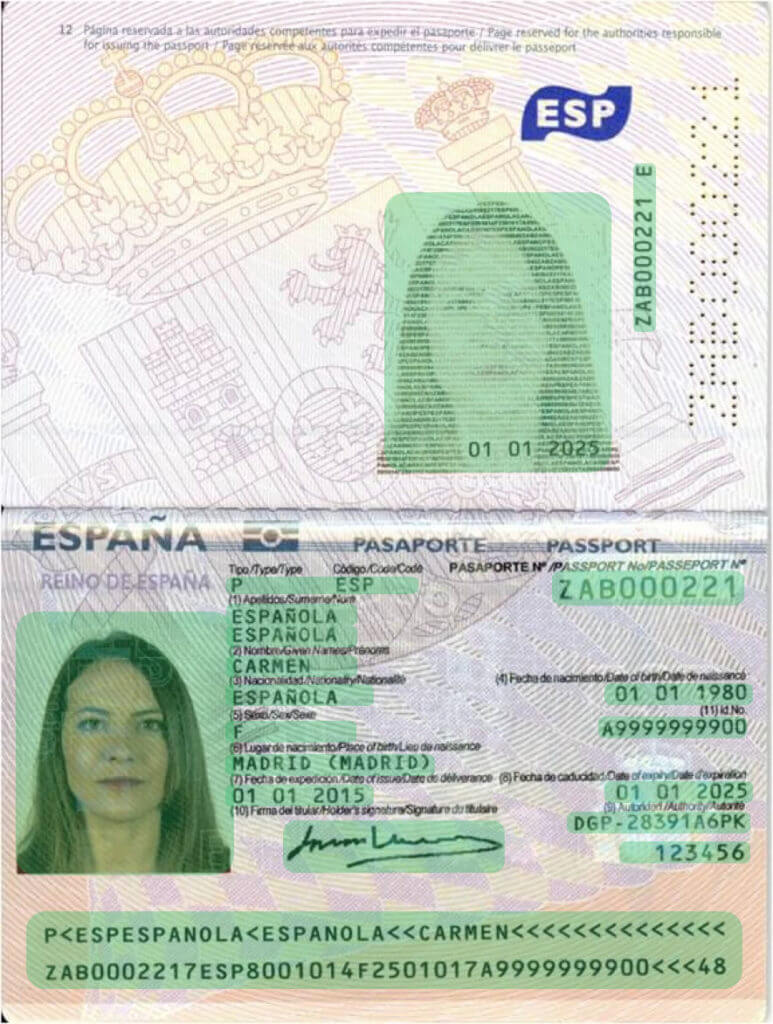 Cómo procesar eficazmente los pasaportes españoles Klippa