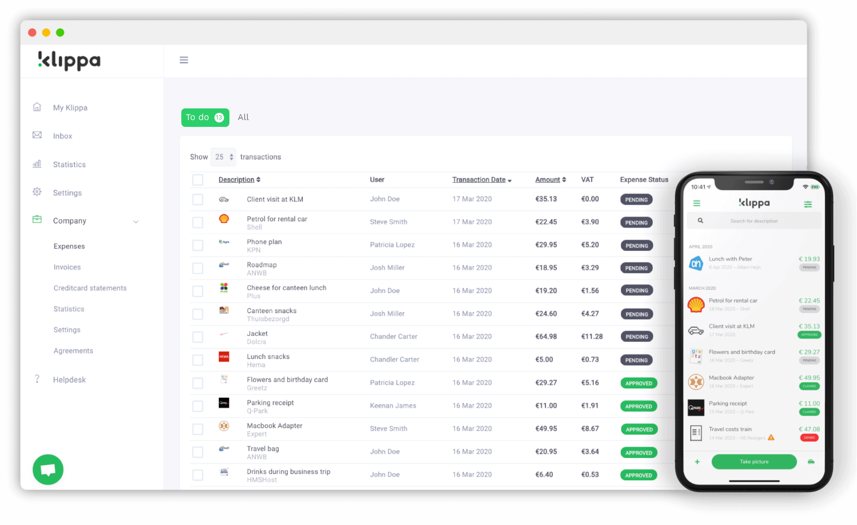 Quickbooks koppeling