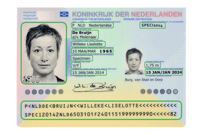 ocr passeport de klippa