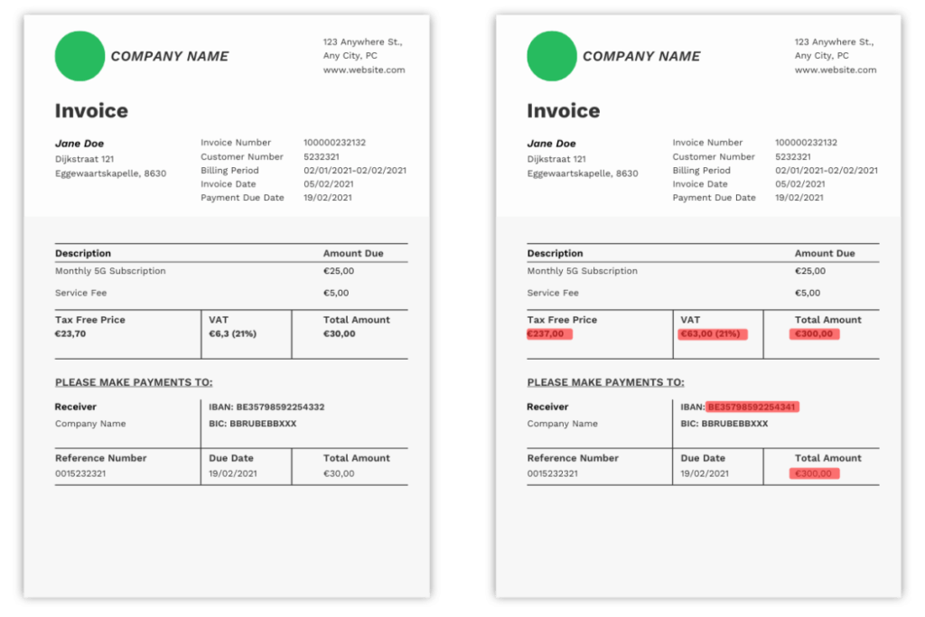 Invoice Fraud