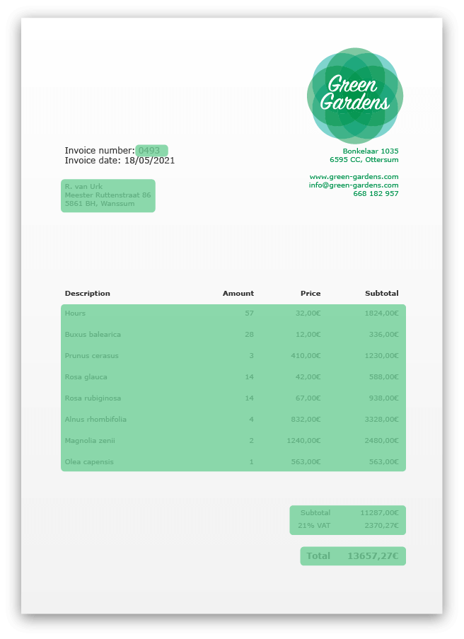 invoice OCR