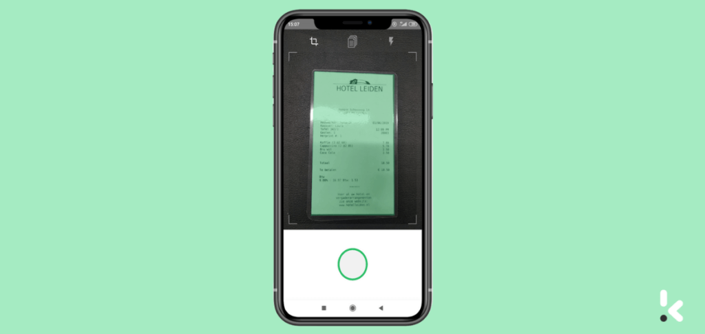 Receipt Scanning with mobile phone