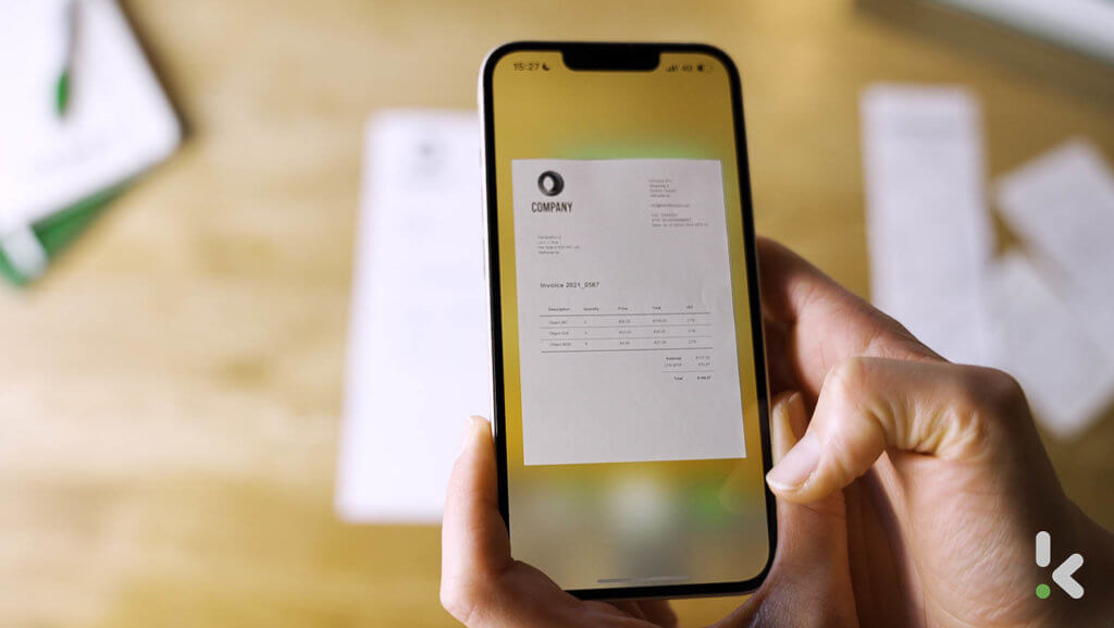 Rechnung scannen mit Klippa OCR