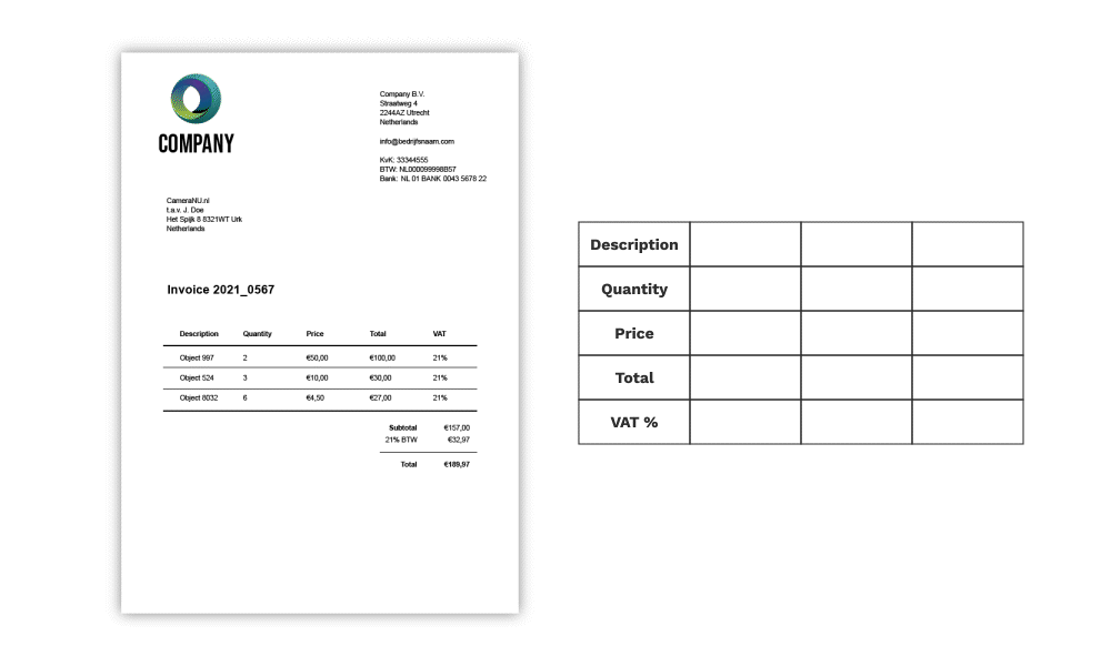 PDF to Excel