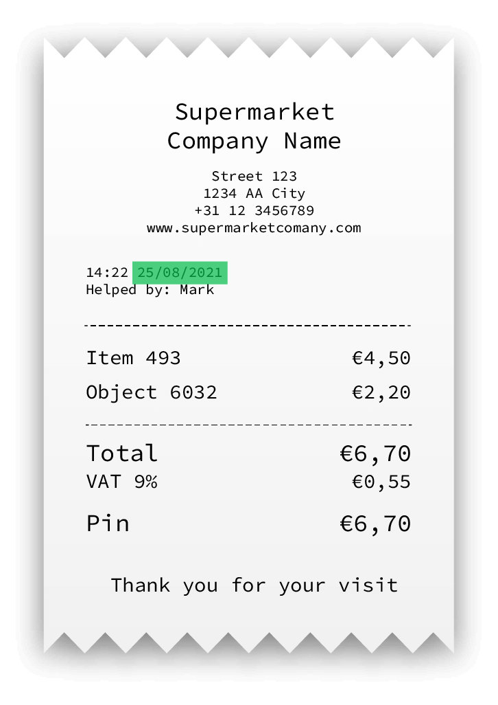 OCR Purchase Orders