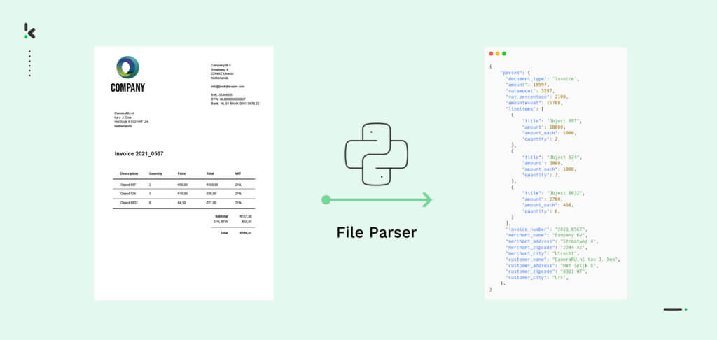 Blog over Python parsing, van PDF naar data