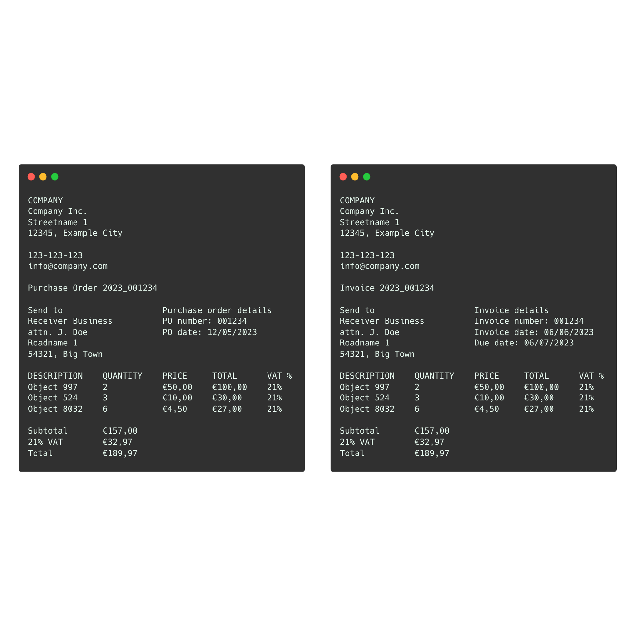 image to text ocr for invoices