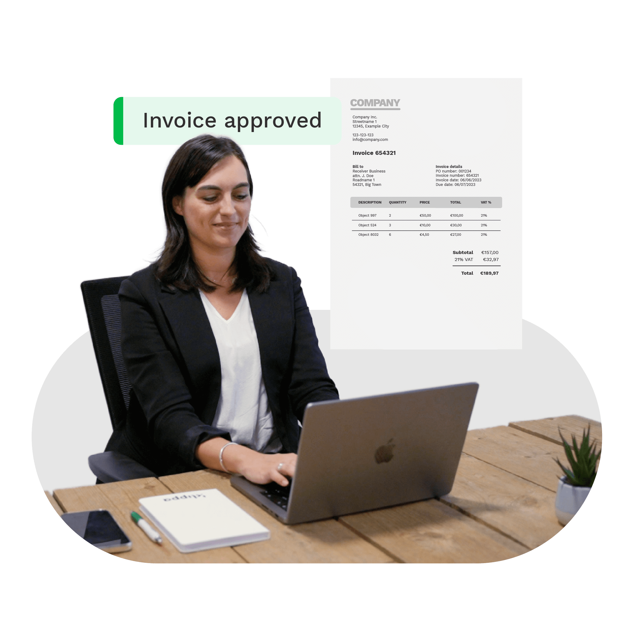 Invoice approval