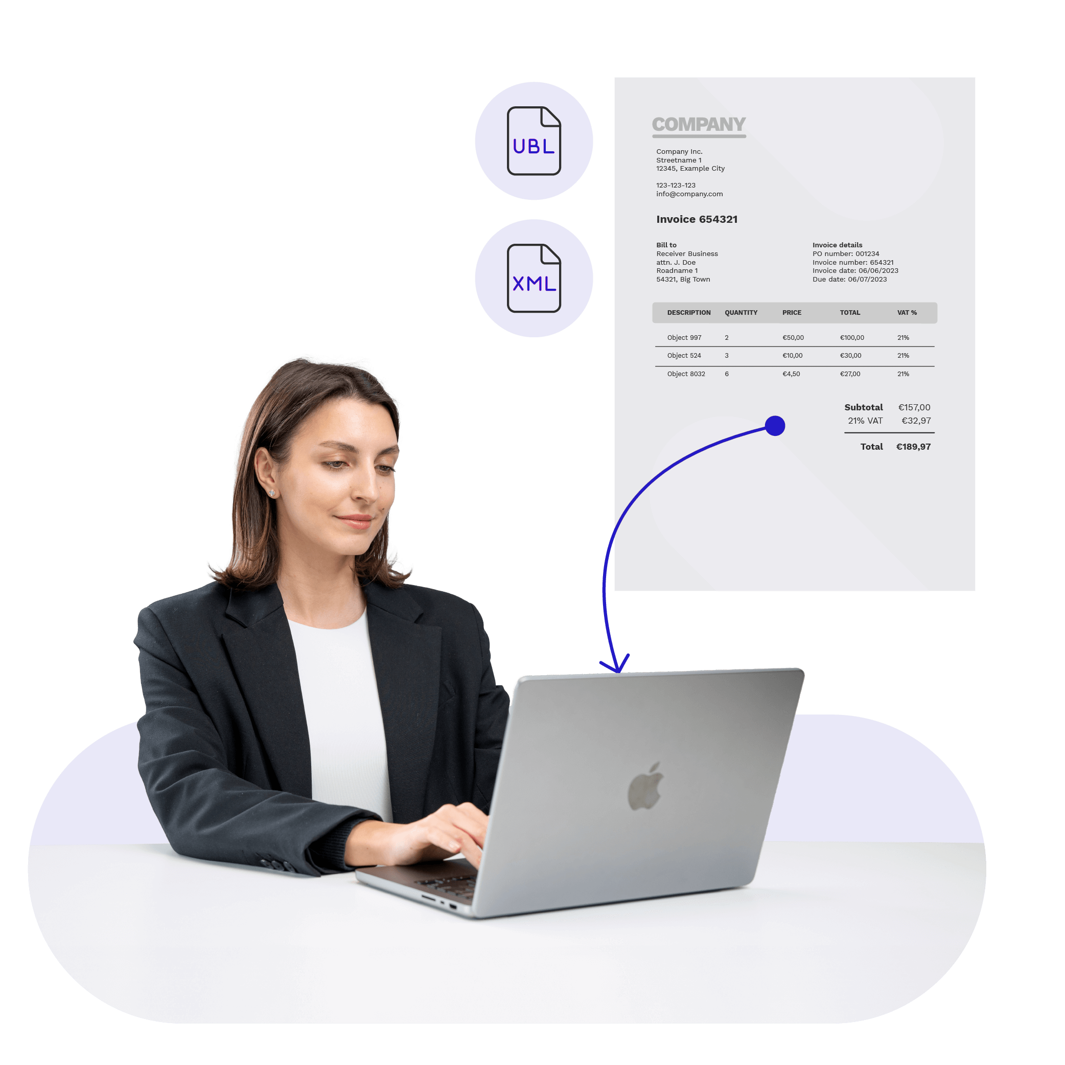 Receive E-invoices with Doxis' E-Invoicing Solution