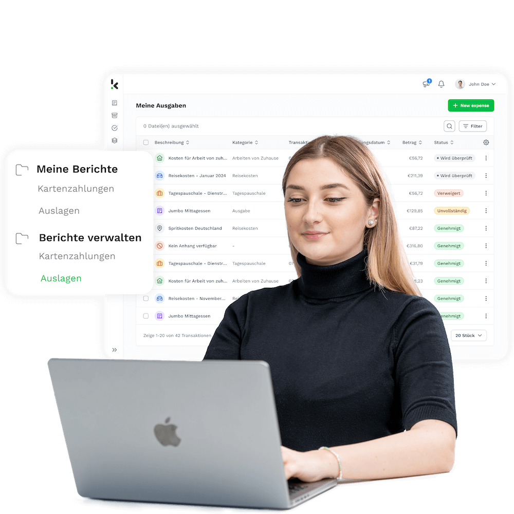 Spesen einzeln oder in Sammelberichten einreichen