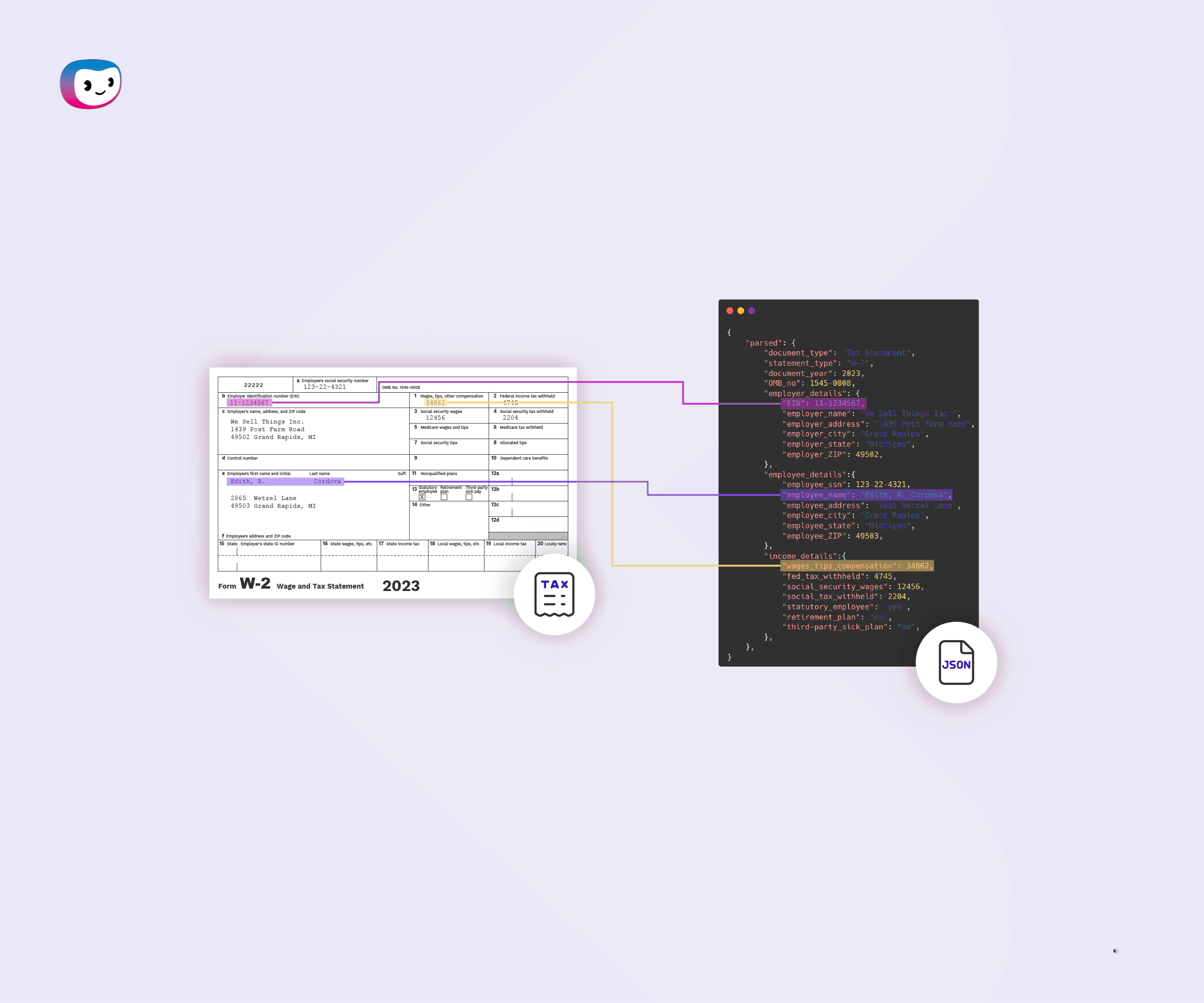 How to Convert Tax Forms to JSON