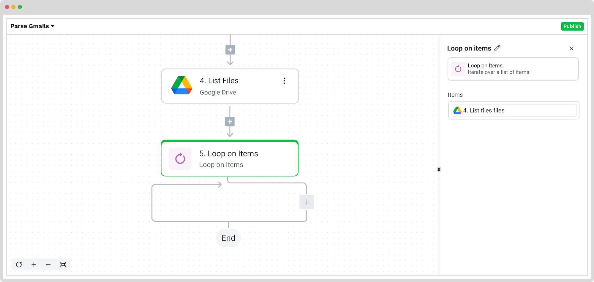 parse gmail emails with klippa step 7