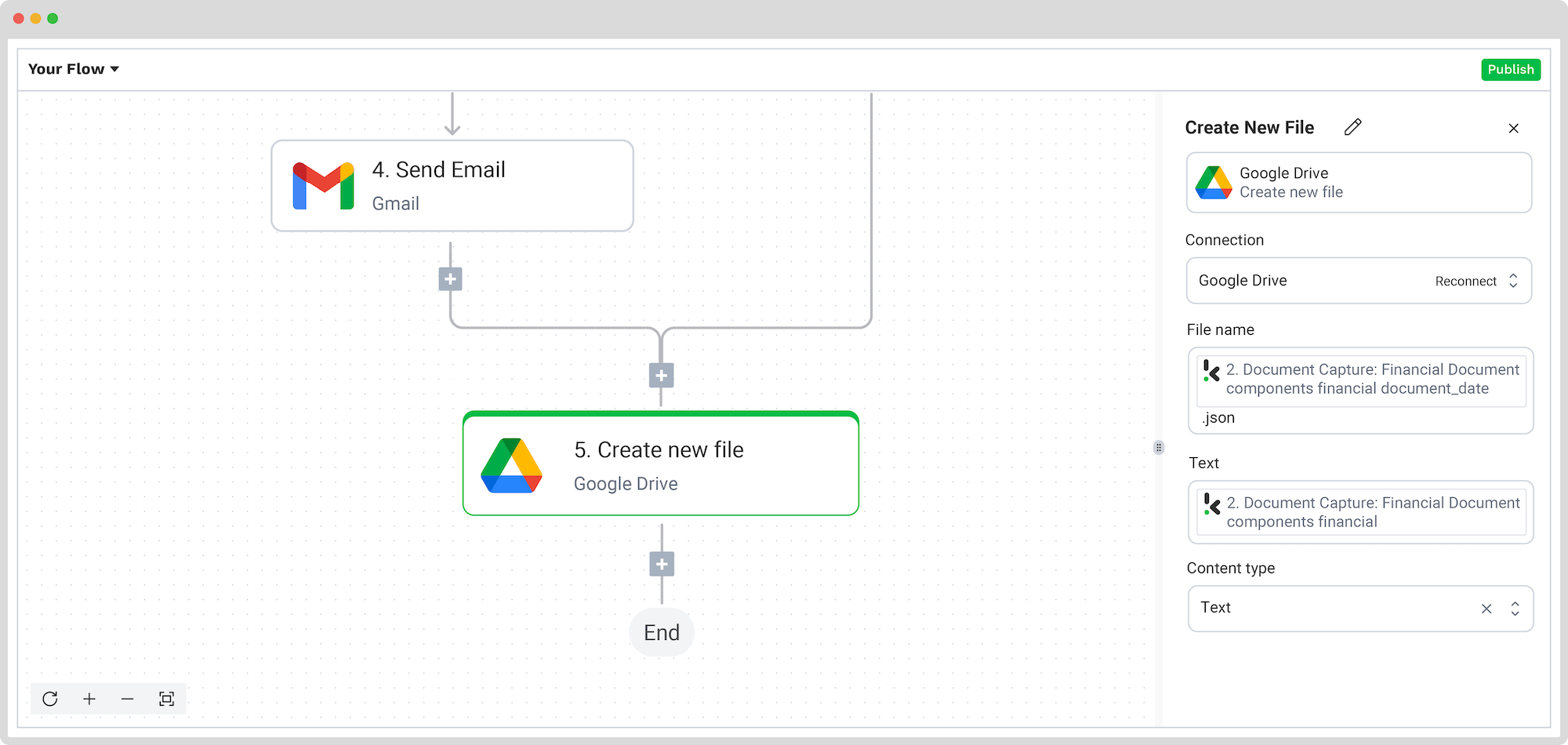 create new file google drive platform