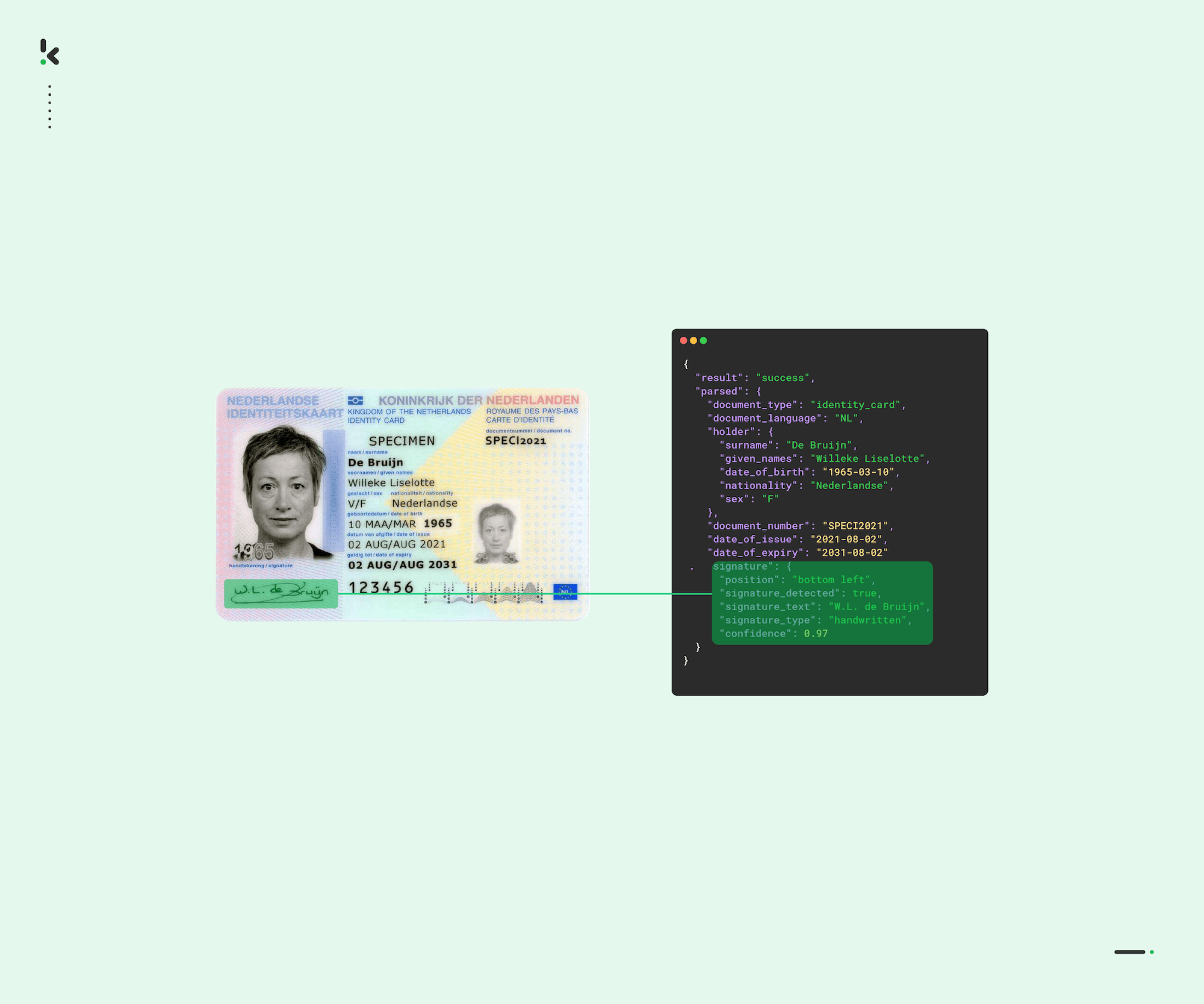 Automatically extract signatures from documents - Klippa API