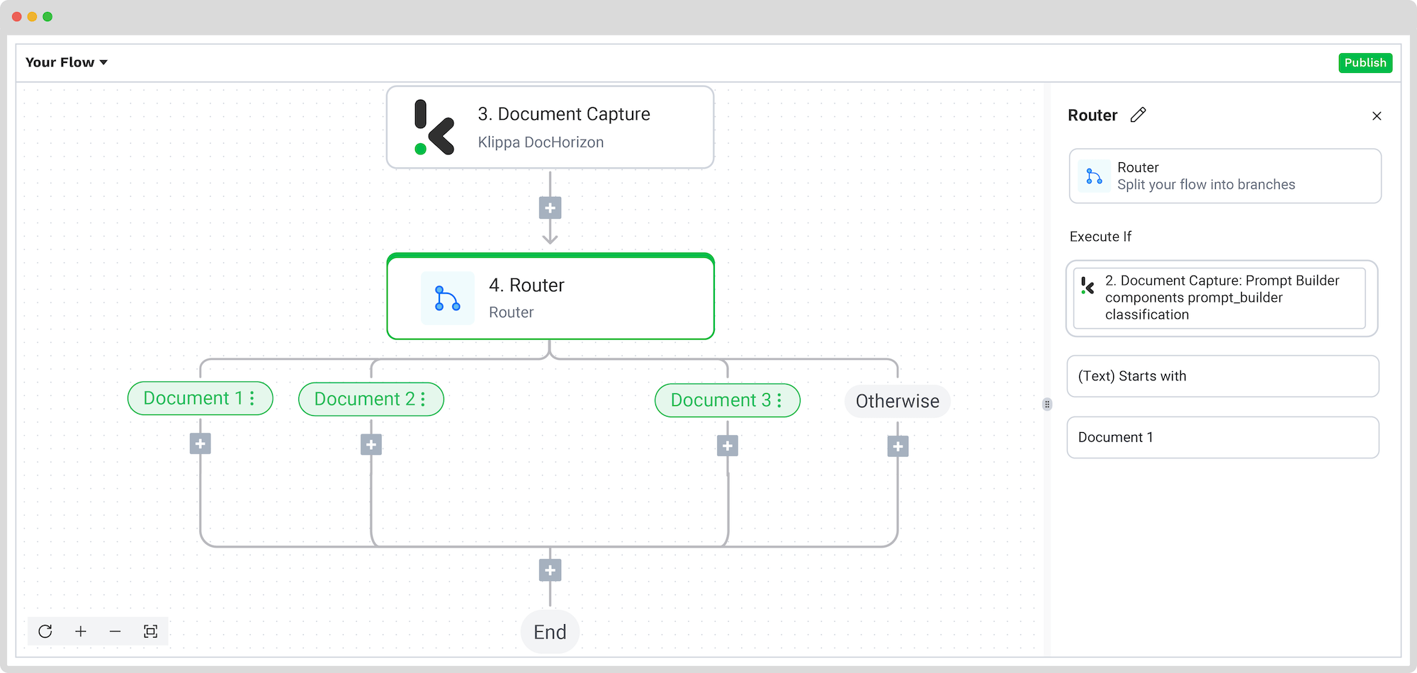 index documents with klippa step 6