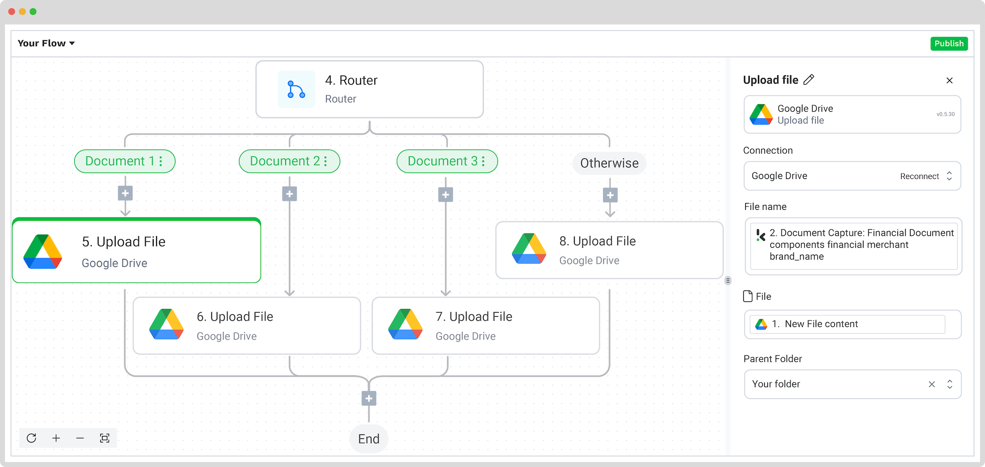 index documents with klippa step 7