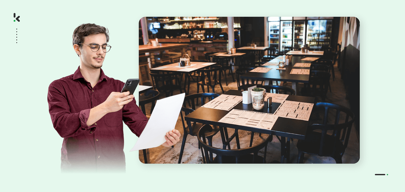 Menu Card OCR header