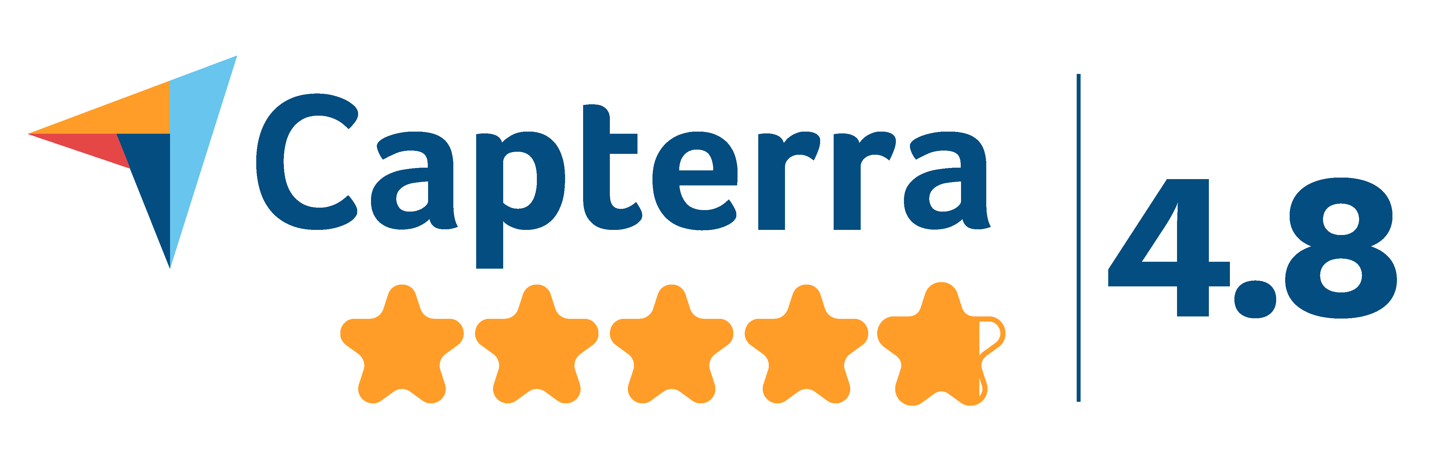 Logo showing Klippa DocHorizon is rated 4.8 out of 5 on Capterra (based on 31 reviews)